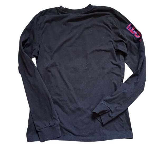 Sonic The Hedgehog Long Sleeve Graphic T-Shirt-Black-Size M-GUC - Picture 5 of 5